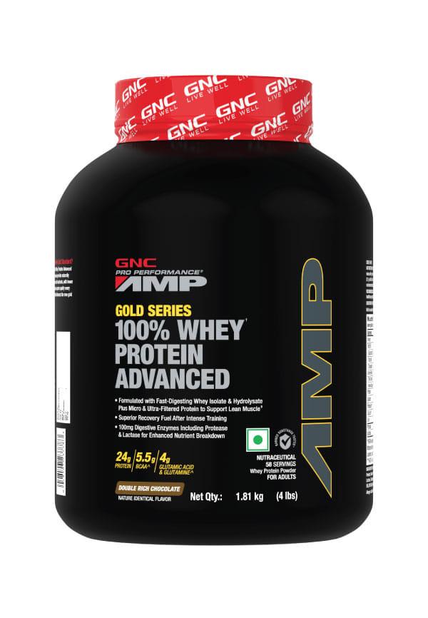 Amp Gold Series 100% Whey Protein Advanced Double Rich Chocolate