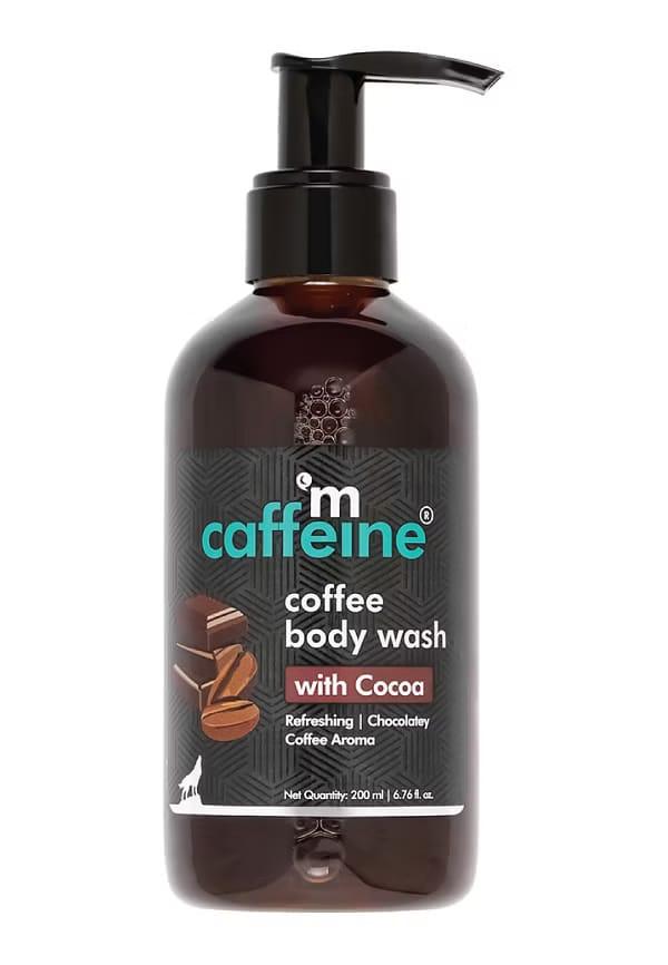 Coffee Body Wash with Cocoa | De-Tan & Deep Cleansing Shower Gel | Enriched with Vitamin E & in Energizing Aroma of Chocolate