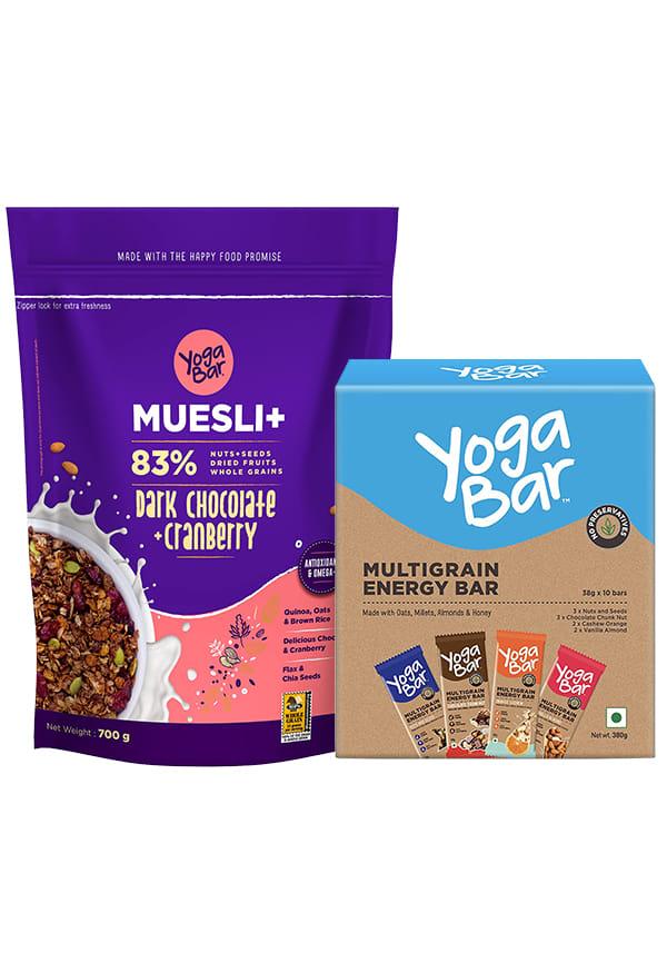 Muesli And Energy Bar Combo