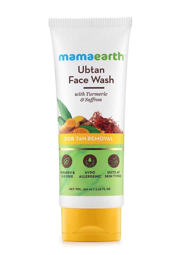 Ubtan Natural Face Wash with Turmeric & Saffron