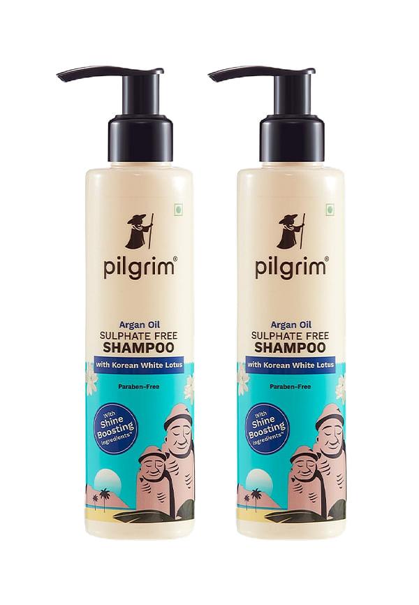 Mild Sulphate Free Shampoo (Argan Oil) Pack of 2 For Dry Frizzy Hair