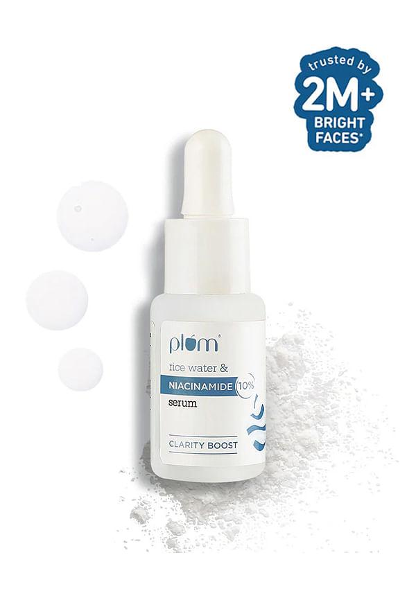 10% Niacinamide Face Serum For Clear Skin | Fades Blemishes| With Rice Water