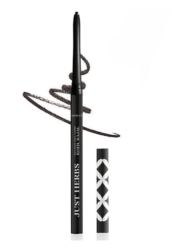 Long Lasting & Highly Pigmented Intense Black Kajal With Almond Oil & Vitamin E