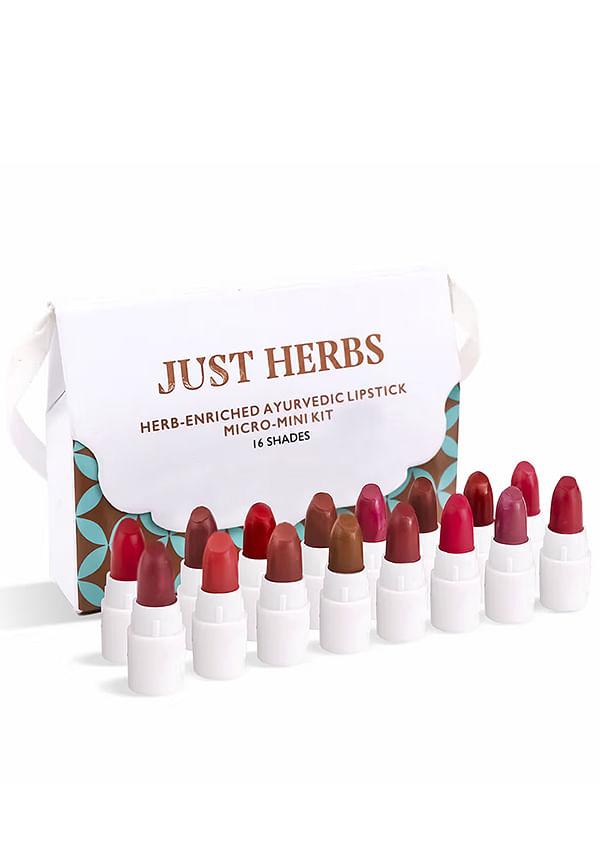 Ayurvedic Matte Lipstick Micro-Mini Trial Kit
