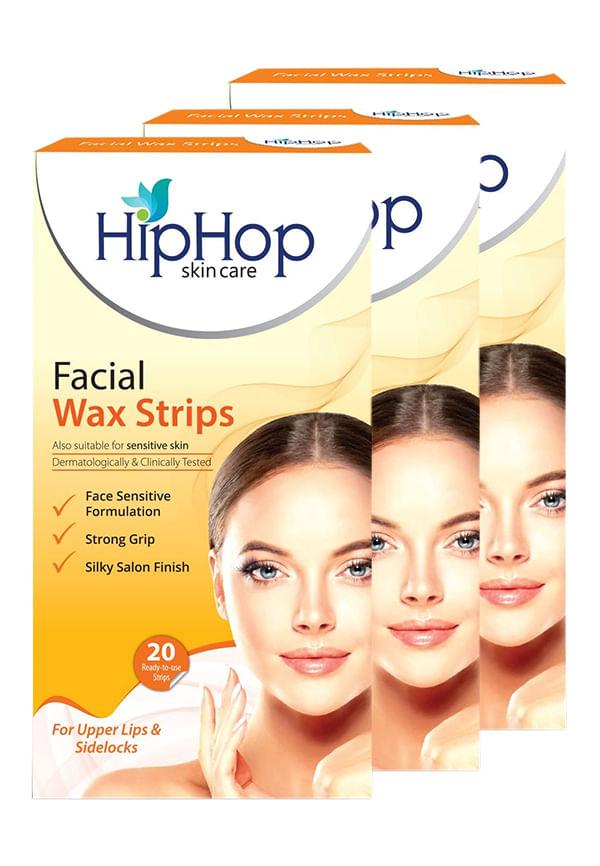 Facial Wax Strips for Normal to Sensitive Skin