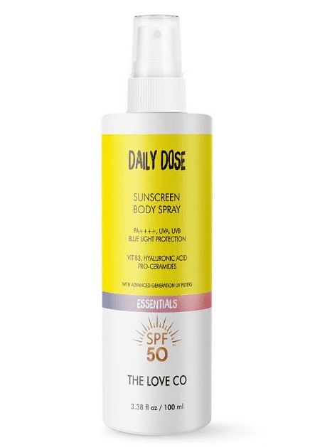 Sun Barrier Quick Dry Body Spray Spf 50 Sunscreen For UVA & UVB Protection