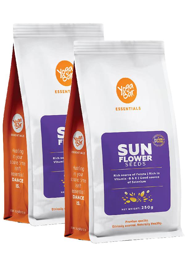 Sunflower Seeds For Eating Protein and Fibre Rich Superfood| Pack of 2