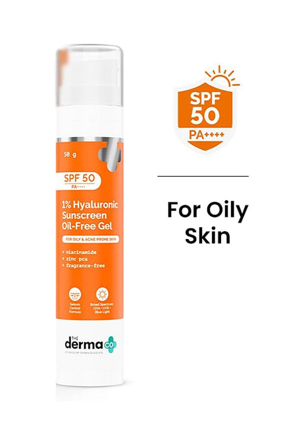 1% Hyaluronic Sunscreen Oil-Free Gel