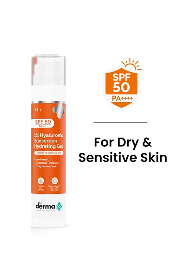 1% Hyaluronic Sunscreen Hydrating Gel SPF 50 PA ++++