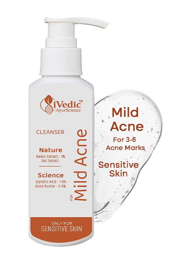 Spotless Anti Acne Face Wash | Only For Sensitive Skin with Mild Acne