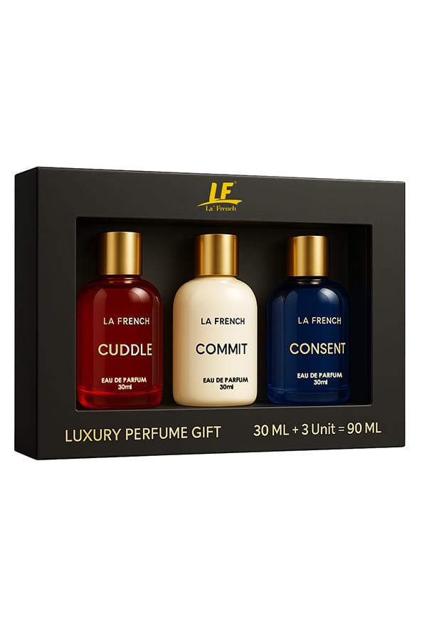 C Series Gift Set Perfume for women (Cuddle, Comitt, Consent)
