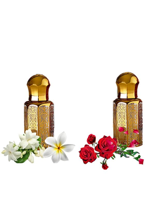 Arabic Jasmine + Rosa Luxure Attar Perfume