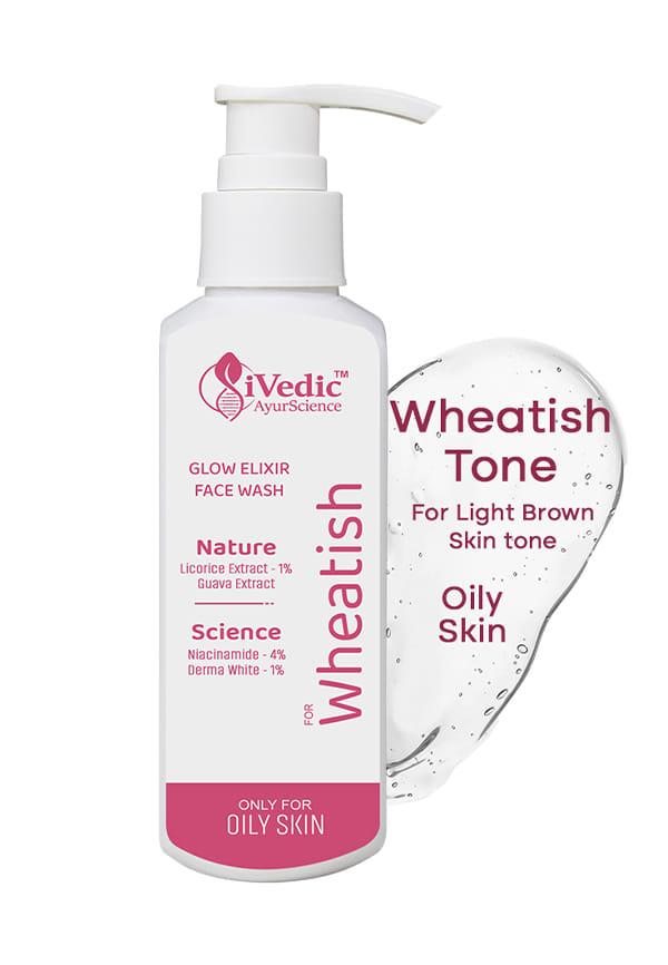 Glow Elixir Skin Brigthening Face Wash | Only For Oily Skin with Wheatish tone