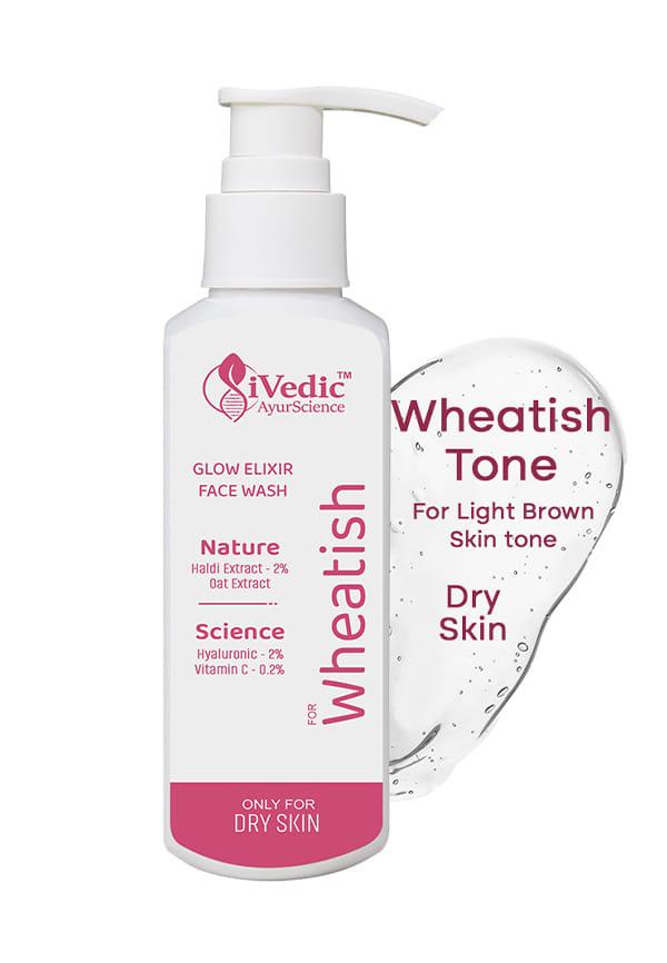 Glow Elixir Skin Brigthening Face Wash | Only For Dry Skin with Wheatish tone