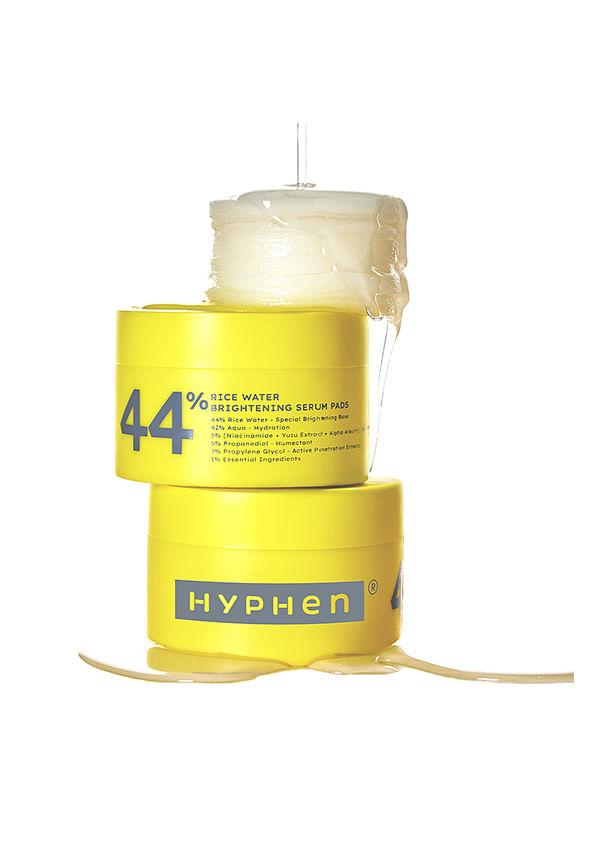 44% Rice Water Brightening Face Serum Pads | Reduce Dark Spots with 5% Niacinamide Blend
