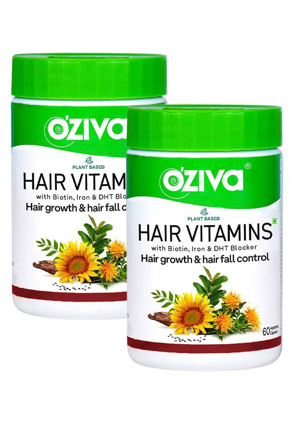OZiva Hair Revitalize Duo: Hair Vitamins | Pack of 2