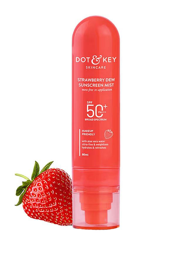 Strawberry Dew Sunscreen Mist SPF 50+, PA+++