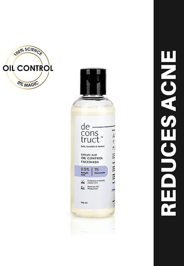 Salicylic Acid Oil Control Facewash- 0.5% Salicylic Acid + 1% Niacinamide