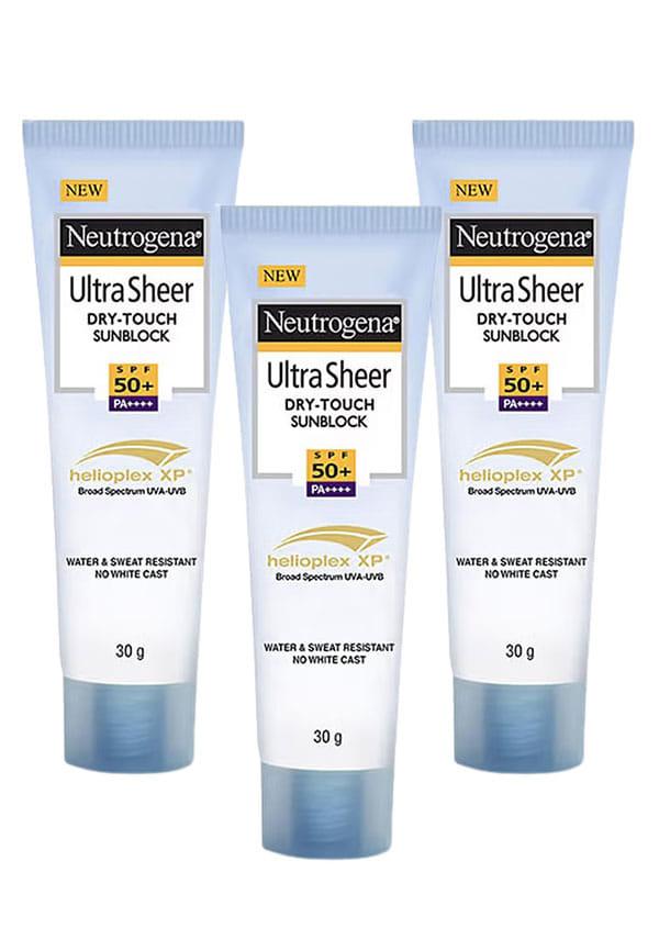 Ultra Sheer Sunscreen SPF 50+ - Ultra Light, For Oily And Dry Skin