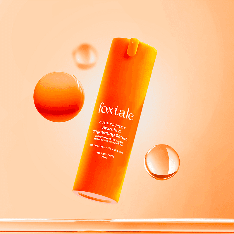 15% Vitamin C Face Serum for Glowing Skin, Pure L-Ascorbic Acid and Vitamin E