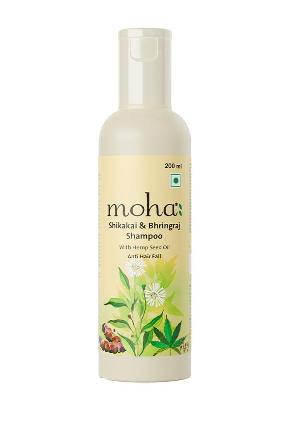 Shikakai & Bhringraj Shampoo | Anti Hair Fall Shampoo with Hemp Seed Oil