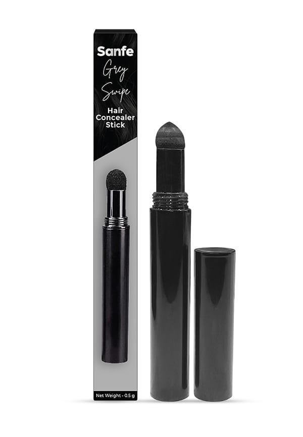 Quick fix hair & eyebrow touch-up kit | powder stick for thinning hair, bald spots