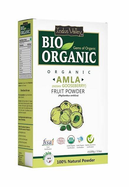 Bio Organic Amla Fruit Powder for Hair Growth and Skin
