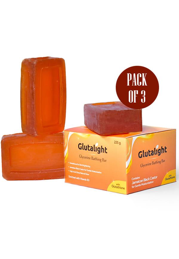Glutalight Glycerin Soap with Black Castor Kojic Acid