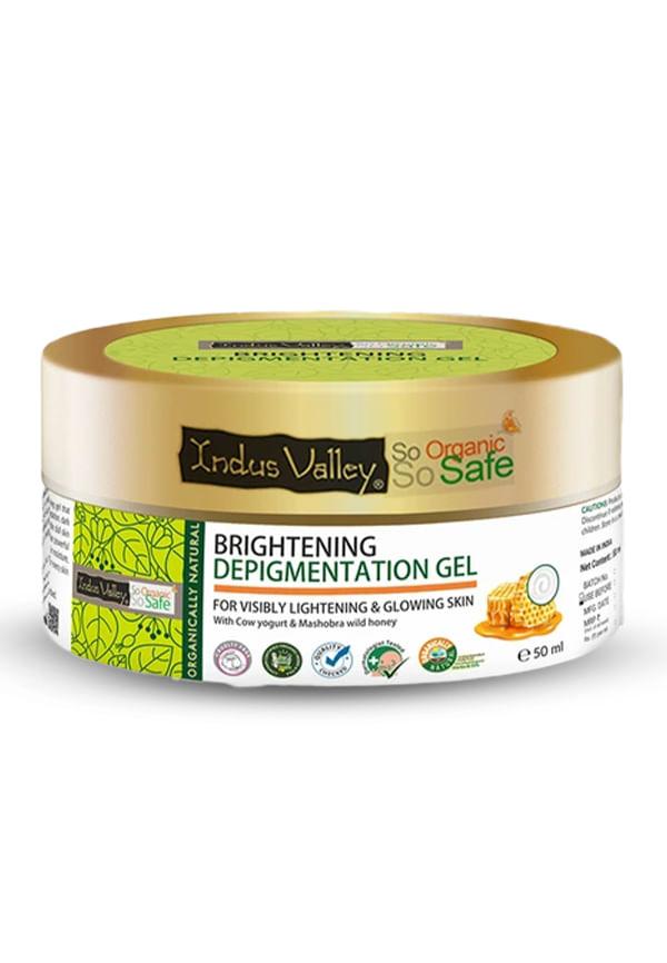 Brightening Depigmentation Gel with Cow Yogurt & Honey