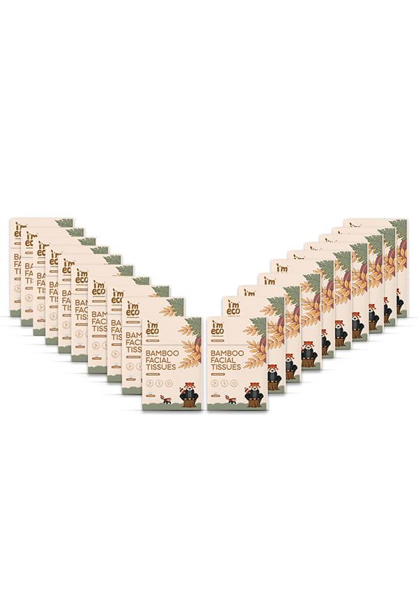 Bamboo Pocket Tissue | Ultra-Soft Travel Friendly Facial Wipe