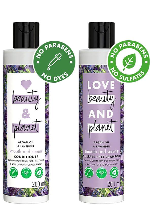Argan Oil and Lavendar Sulphate Free Shampoo & Conditioner Combo