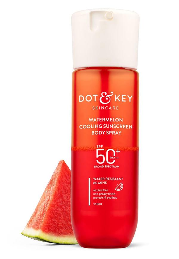 Watermelon Cooling Sunscreen Body Spray Spf 40+ Pa+++