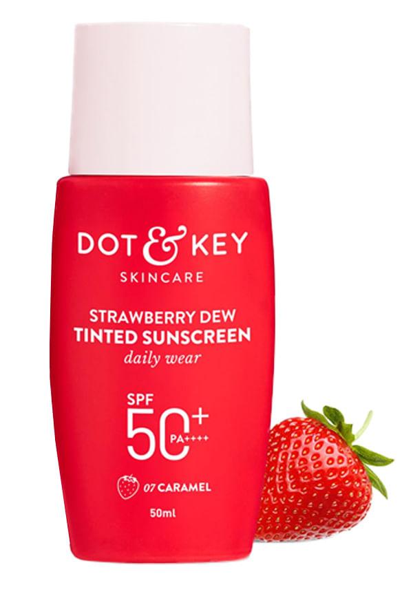 Strawberry Dew Tinted Sunscreen Spf 50+ Pa++++