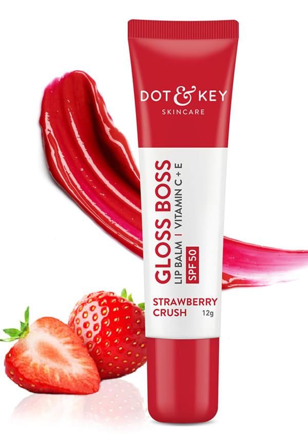 Spf 50 Vitamin C+E Strawberry Lip Balm
