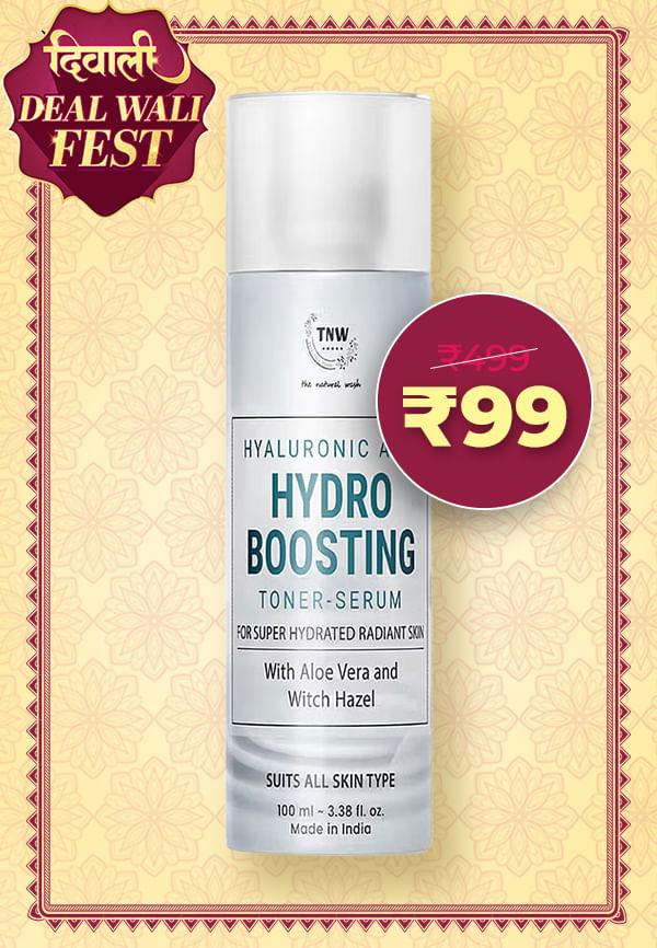 Hyaluronic Acid Hydro Boosting Toner-Serum For Hydrating & Glowing Skin