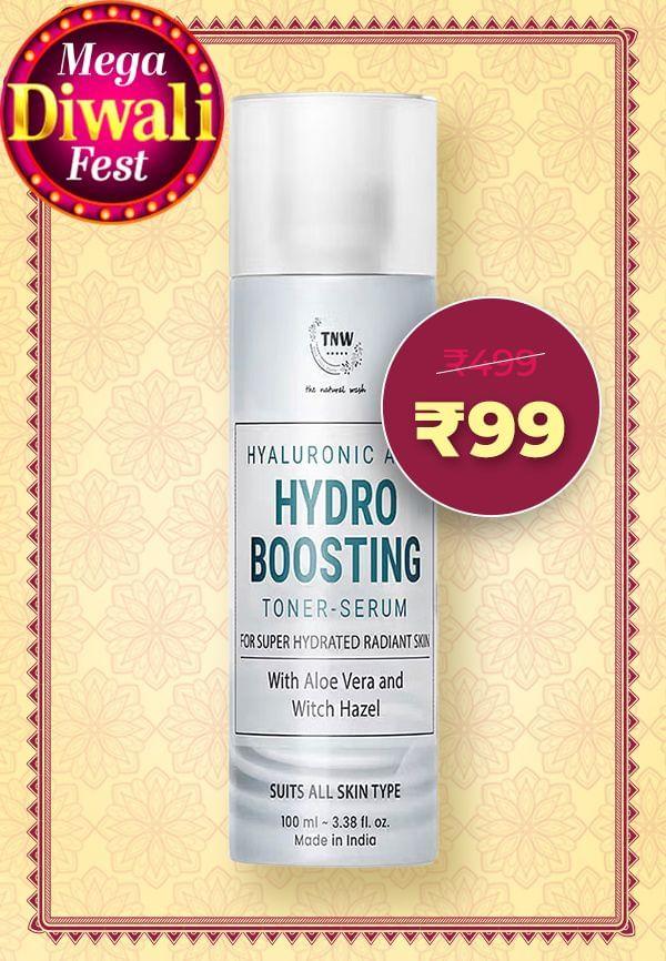 Hyaluronic Acid Hydro Boosting Toner-Serum For Hydrating & Glowing Skin
