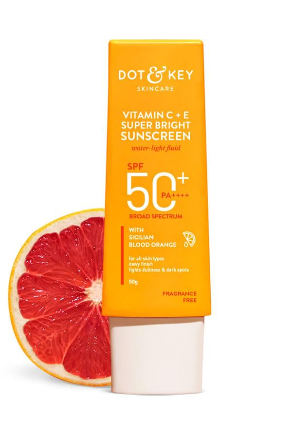 Vitamin C+E Super Bright Sunscreen, Spf 50 Pa+++