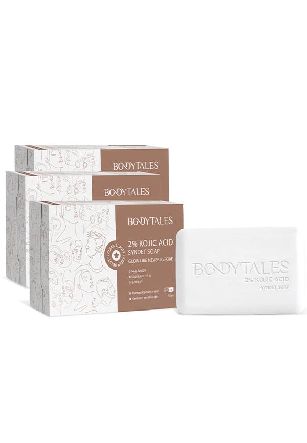 2% Kojic Acid Soap with Glutathione For Pigmentation & Sun Damage