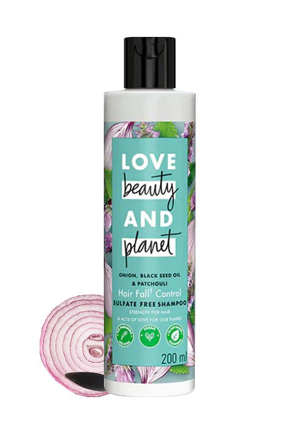 Onion, BlackSeed & Patchouli Hairfall Control Sulfate Free Shampoo