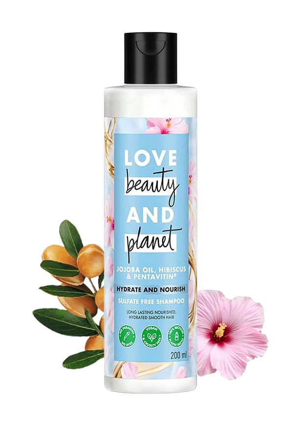 Jojoba oil , Hibiscus & Pentavitin Hydrate & Nourish Shampoo