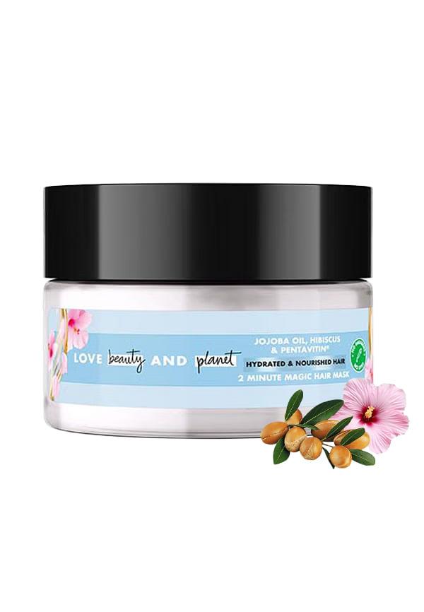 Jojoba oil , Hibiscus & Pentavitin Hydrate & Nourish Hair Mask