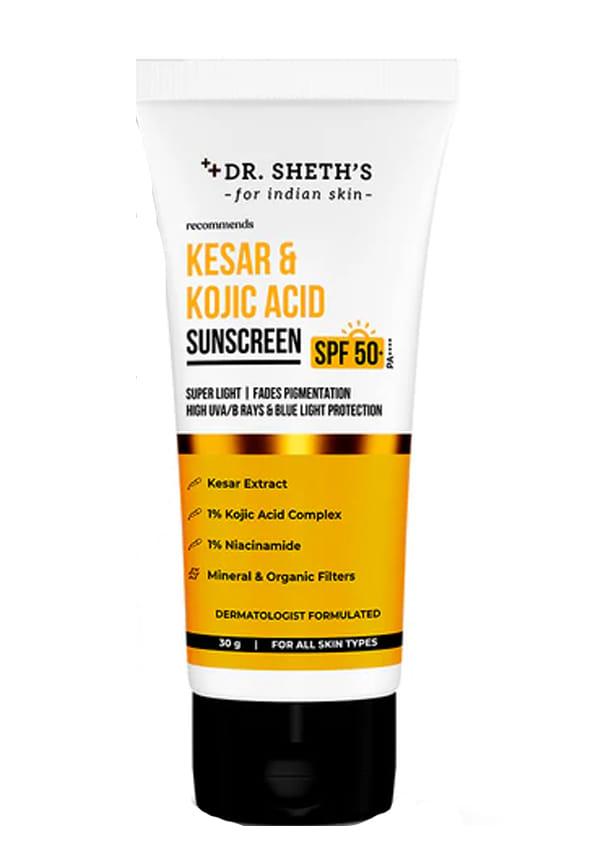 Kesar & Kojic Acid Sunscreen