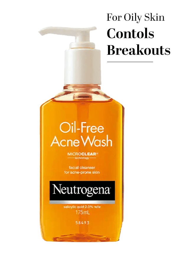 Oil Free Acne Wash For Acne Prone Skin With Salicylic Acid