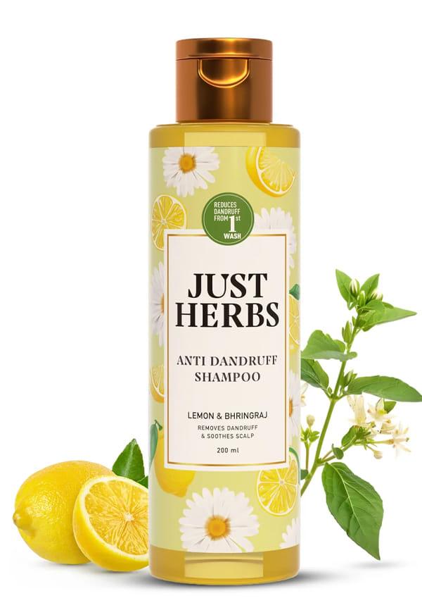 Anti Dandruff Shampoo | Lemon, Bhringraj & 12 Herbs