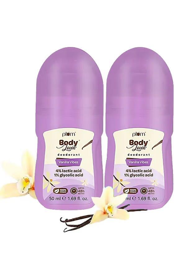 BodyLovin' Vanilla Vibes Deodorant Deodorant Roll-On (pack of 2)