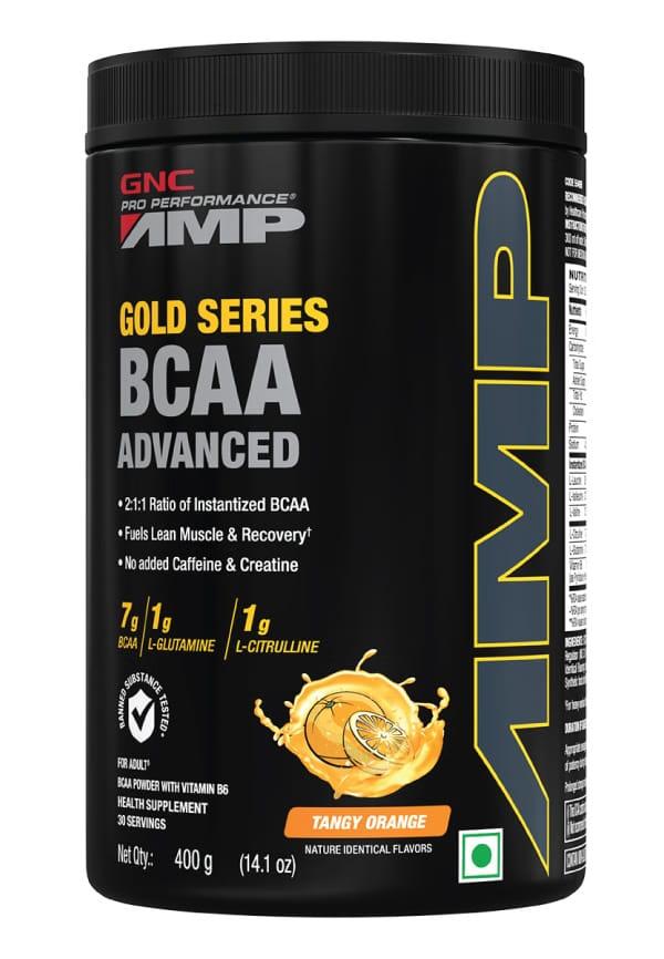 AMP Gold Series BCAA Advanced - Fuels Lean Muscle Strength & Recovery - Orange