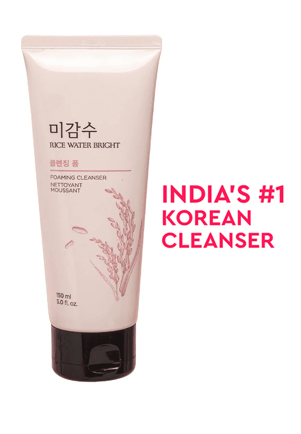 Rice Water Bright Cleansing Foam