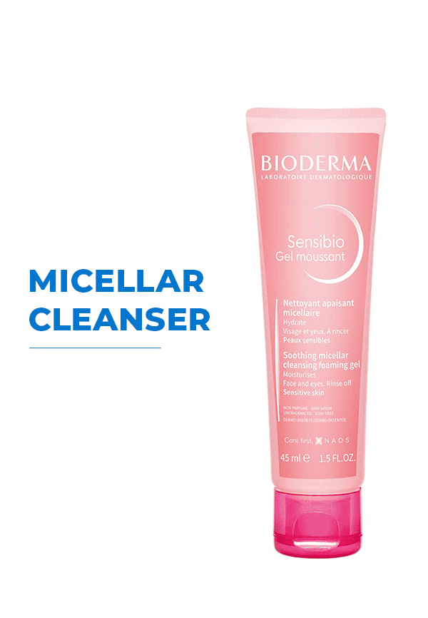 Sensibio Gentle Soothing Micellar Cleansing Foaming Gel For Sensitive Skin