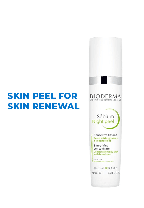 Sebium Night Peel Smoothing Concentrate Oily/Combination Skin with Blemishes