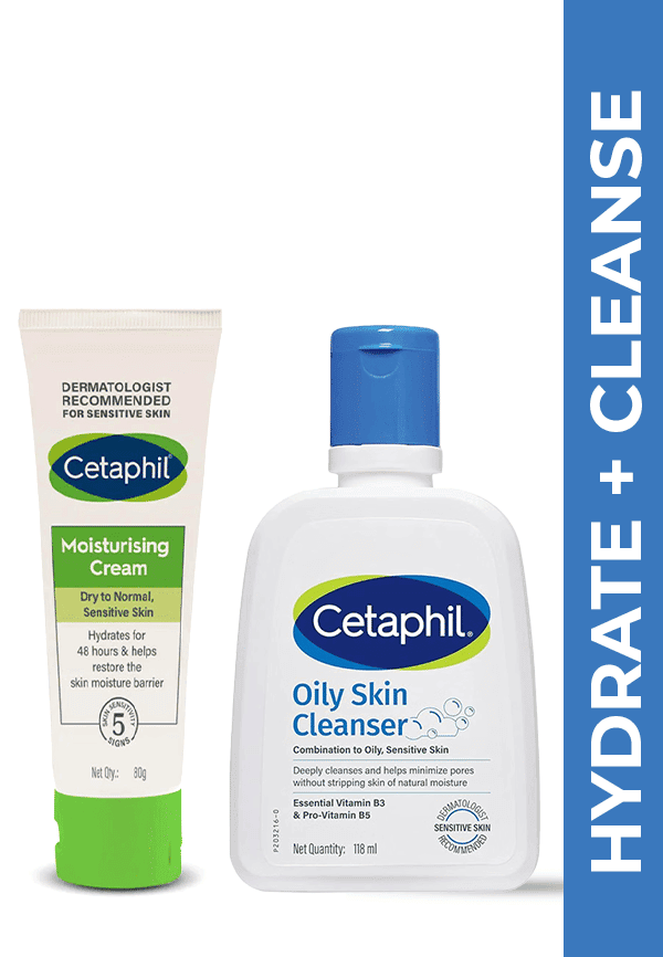 Moisturising Cream & Cleanser Combo